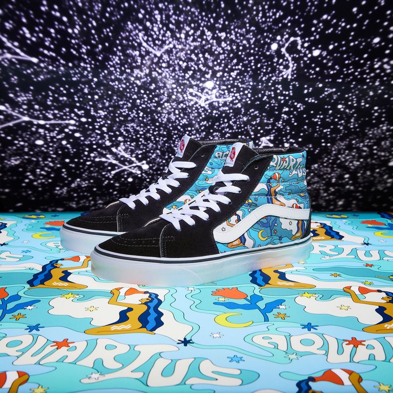 Altos Vans Aquarius Sk8 Hombre Multicolor | Mexico-KGM103568