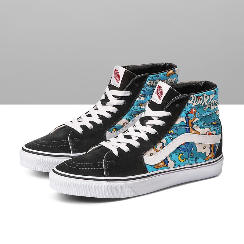 Altos Vans Aquarius Sk8 Hombre Multicolor | Mexico-KGM103568