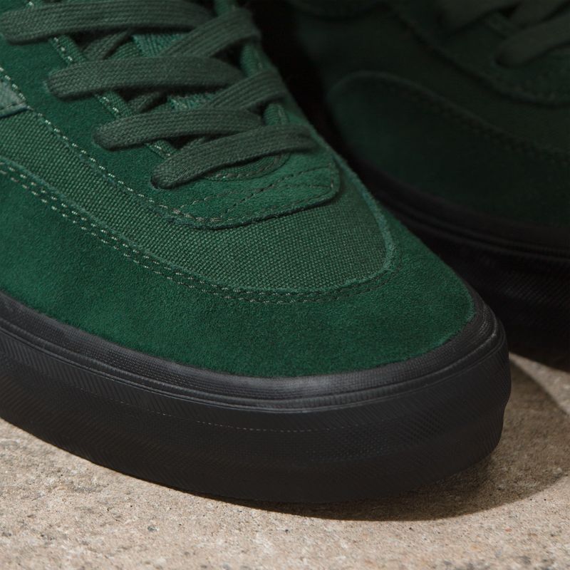 Altos Vans Crockett Hombre Verdes Oscuro Negros | Mexico-CQB841297