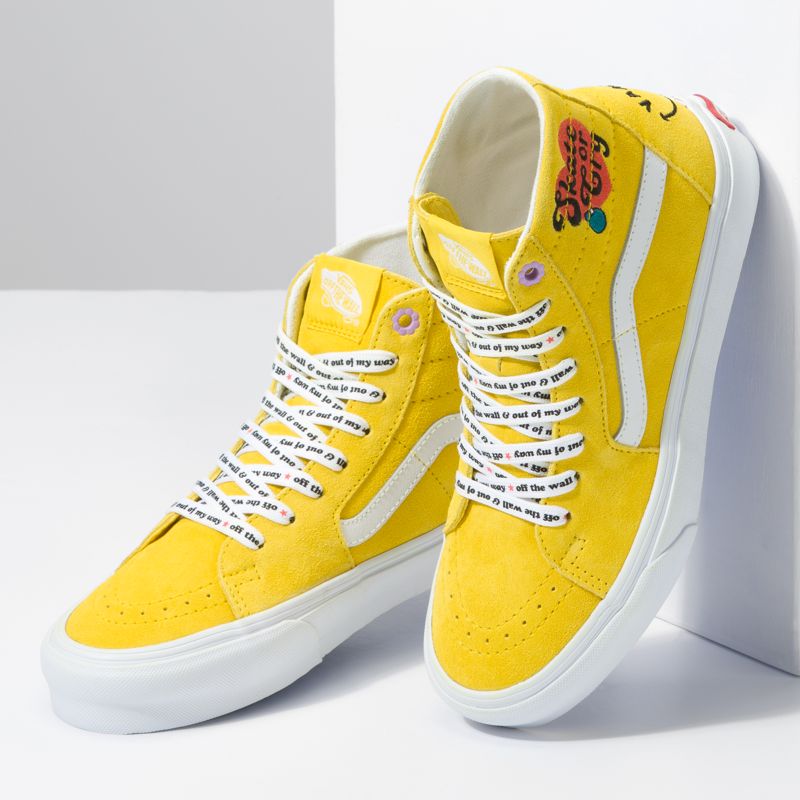 Altos Vans Sk8-Hi Tapered Hombre Amarillos | Mexico-LRJ340257