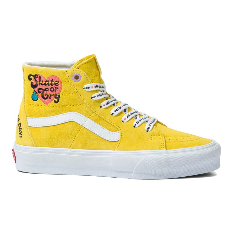 Altos Vans Sk8-Hi Tapered Hombre Amarillos | Mexico-LRJ340257