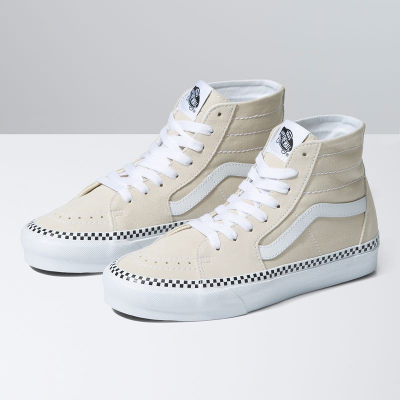 Altos Vans Sk8-Hi Tapered Hombre Beige | Mexico-RWJ920361