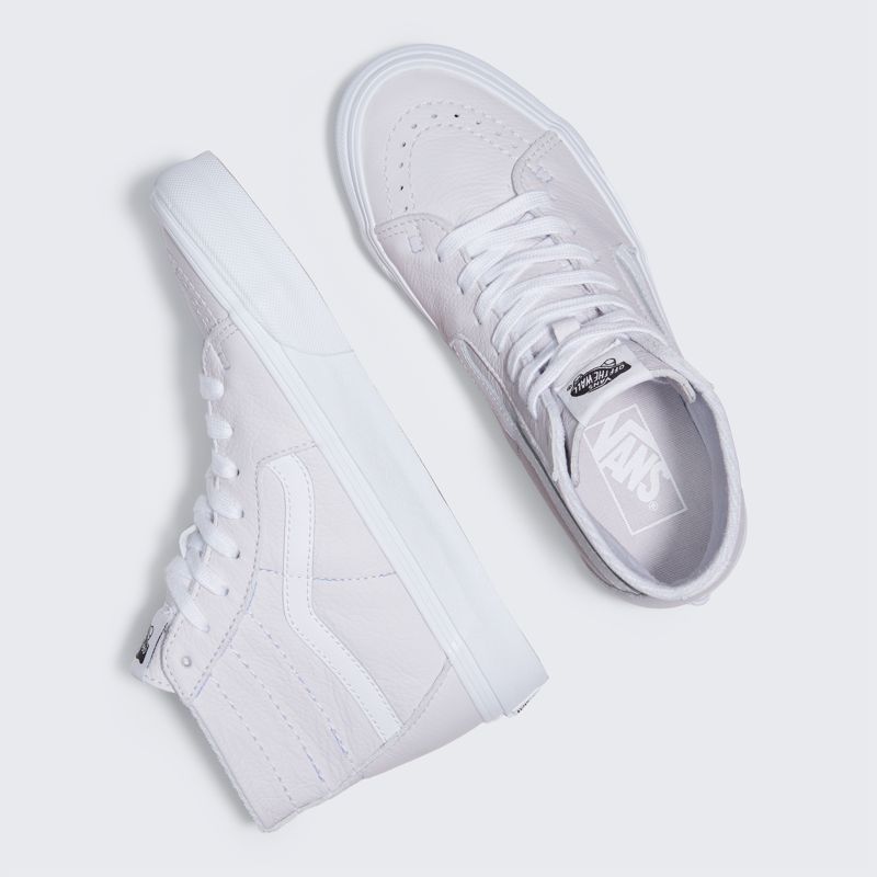 Altos Vans Sk8-Hi Tapered Hombre Blancos | Mexico-XTC421057