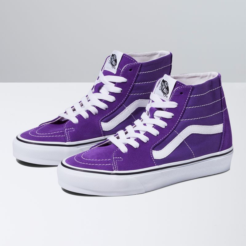 Altos Vans Sk8-Hi Tapered Hombre Morados | Mexico-MQZ704531