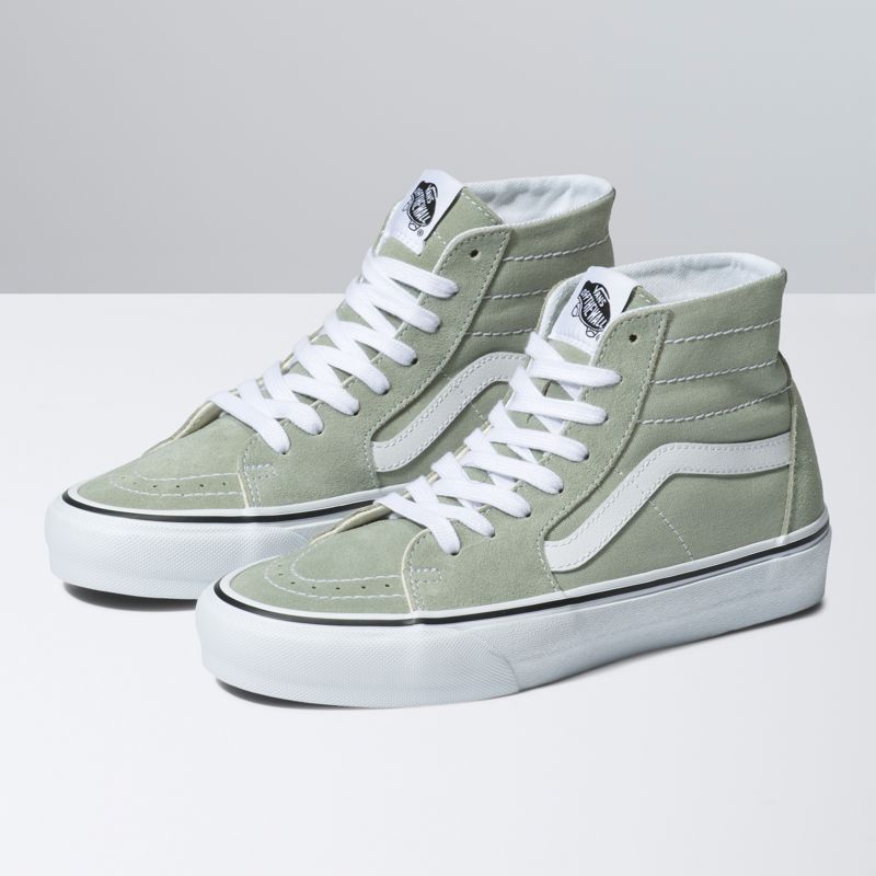 Altos Vans Sk8-Hi Tapered Hombre Verde Oliva | Mexico-XVS817946