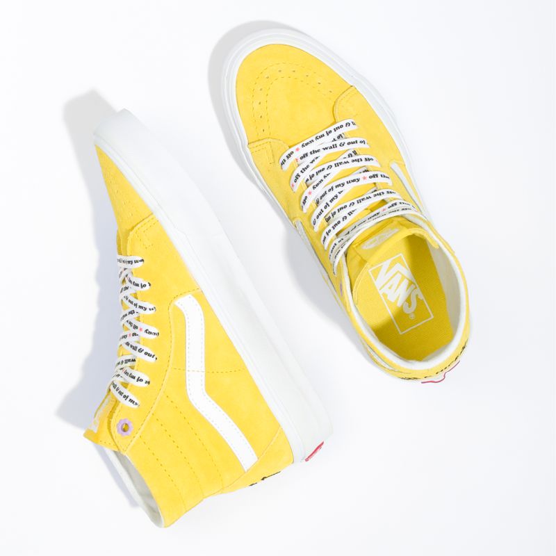 Altos Vans Sk8-Hi Tapered Mujer Amarillos | Mexico-EPG086429