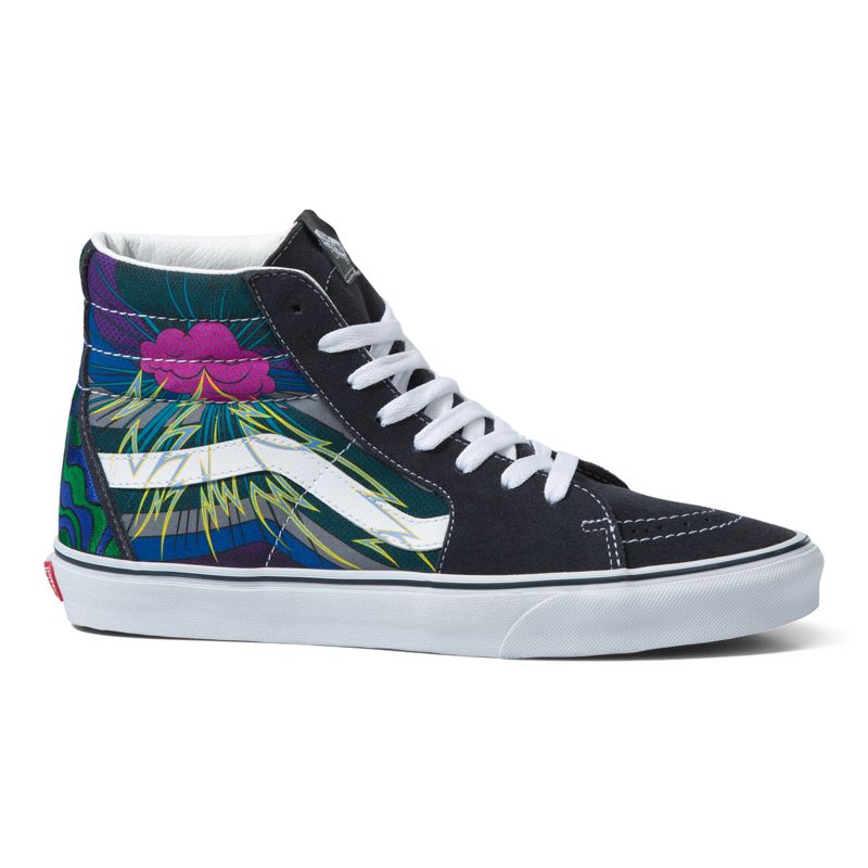 Altos Vans Sk8 Hombre Azul Marino | Mexico-WIO276031