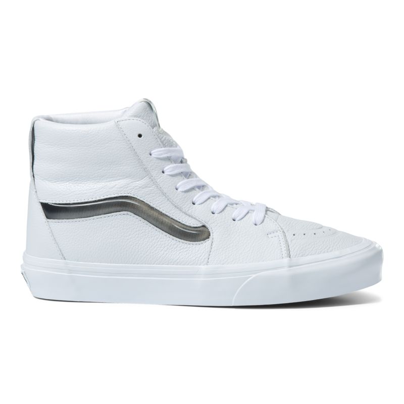 Altos Vans Sk8 Hombre Blancos | Mexico-YFJ685702