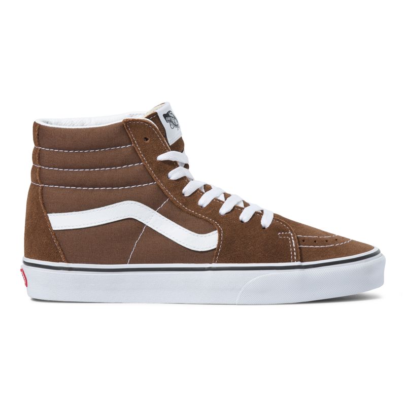 Altos Vans Sk8 Hombre Marrom Blancos | Mexico-CXS920143