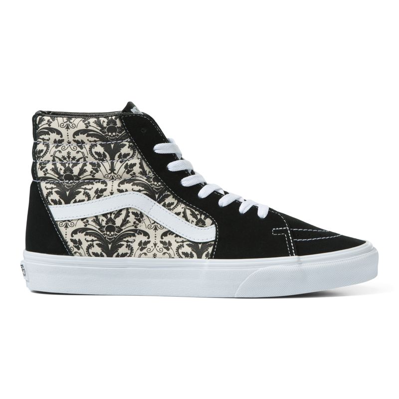 Altos Vans Sk8 Hombre Negros Blancos | Mexico-FEJ307412