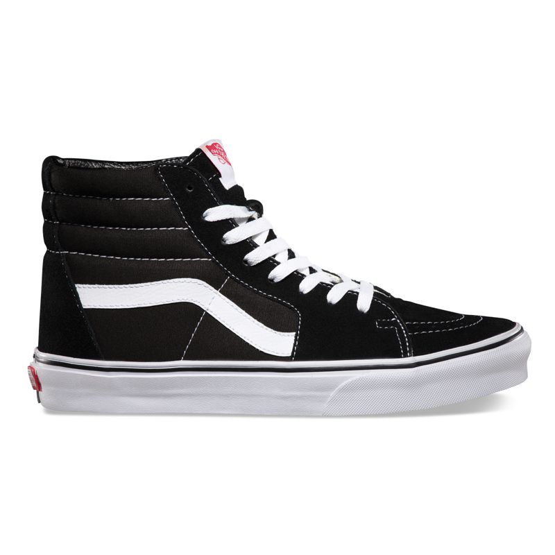 Altos Vans Sk8 Hombre Negros Blancos | Mexico-FNS213890