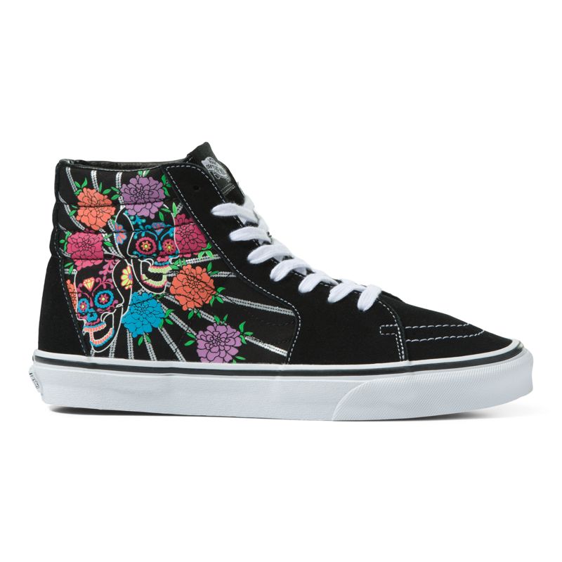 Altos Vans Sk8 Hombre Negros Blancos | Mexico-HPB258391