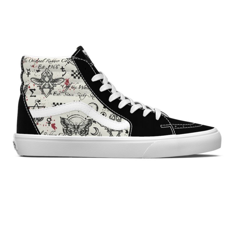 Altos Vans Sk8 Hombre Negros | Mexico-SIH965134