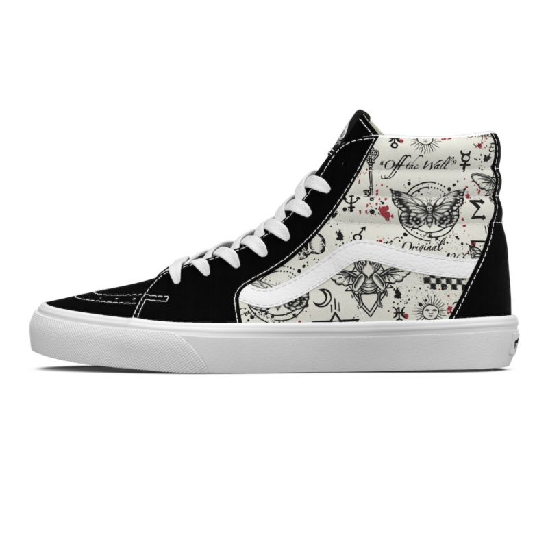 Altos Vans Sk8 Hombre Negros | Mexico-SIH965134