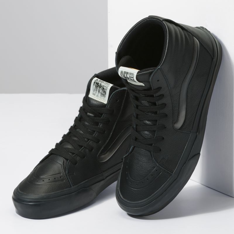 Altos Vans Sk8 Hombre Negros | Mexico-UXT279615