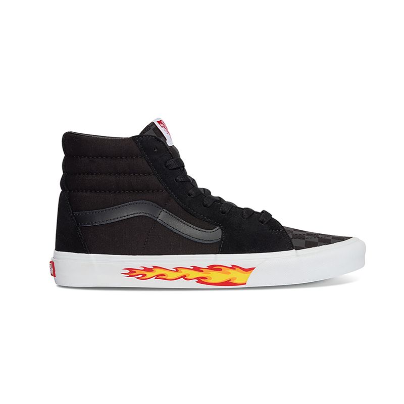 Altos Vans Sk8 Hombre Negros | Mexico-YGK259137