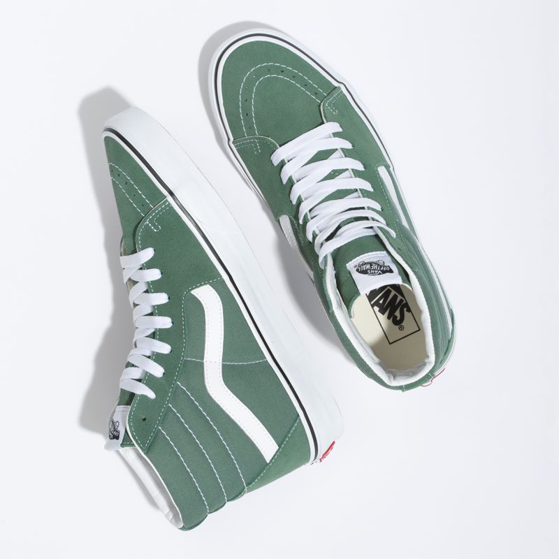 Altos Vans Sk8 Hombre Verdes | Mexico-YKN502974