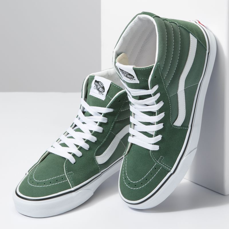 Altos Vans Sk8 Hombre Verdes | Mexico-YKN502974