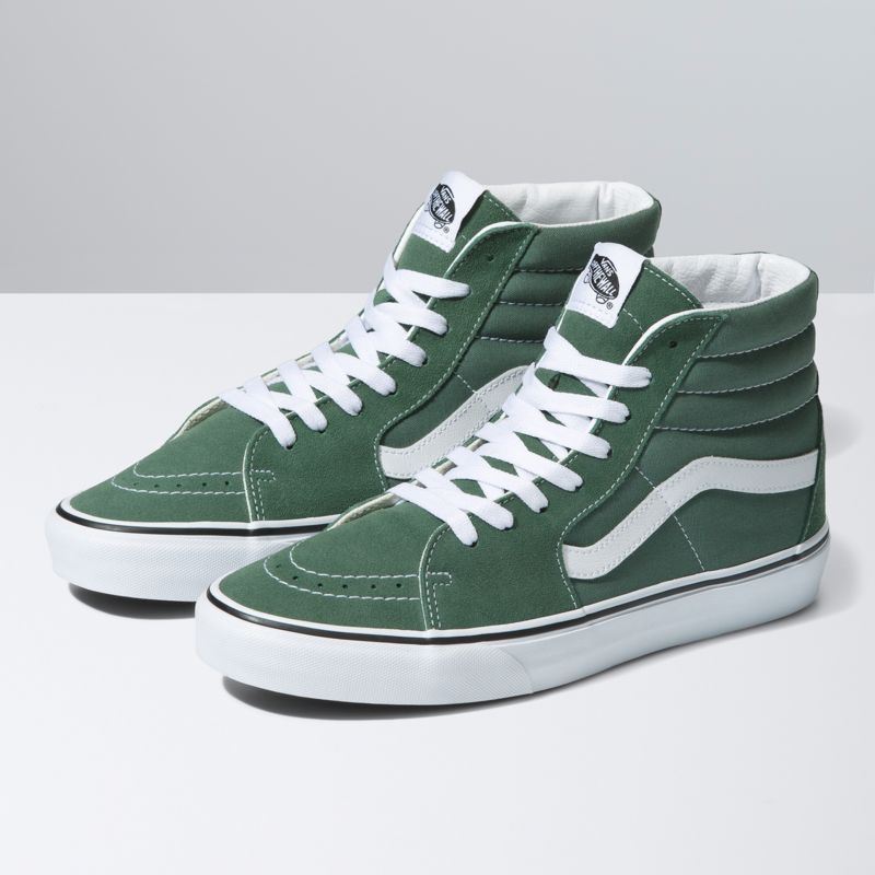 Altos Vans Sk8 Hombre Verdes | Mexico-YKN502974