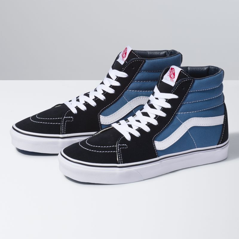 Altos Vans Sk8 Mujer Azul Marino | Mexico-JHF859741