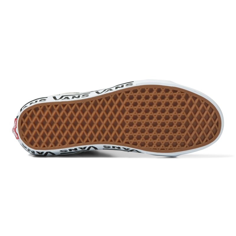 Altos Vans Sk8 Mujer Negros Blancos | Mexico-DHM798035