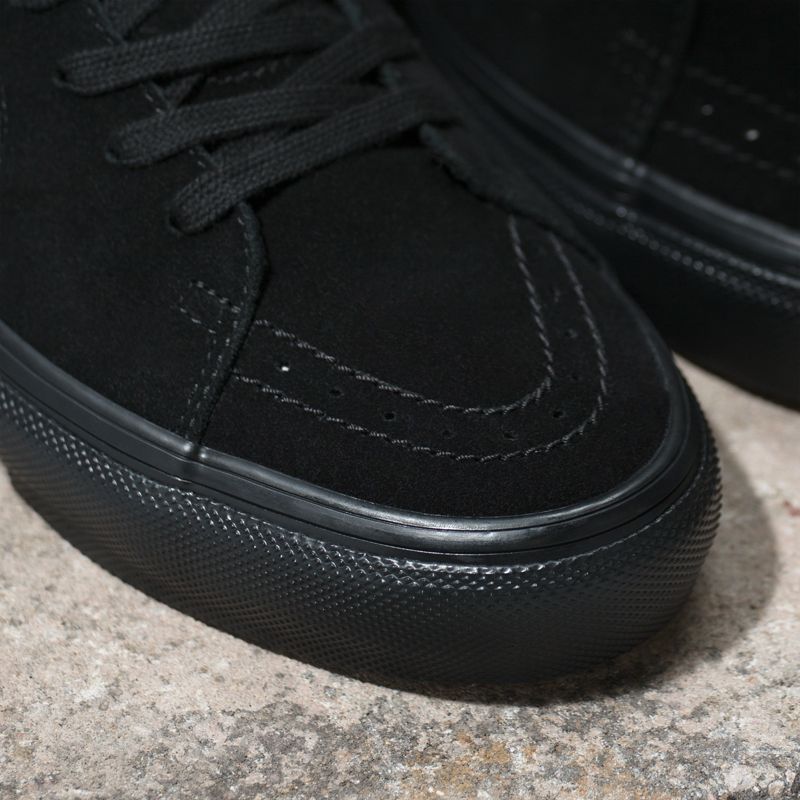 Altos Vans Skate Sk8 Hombre Negros | Mexico-ETO023561