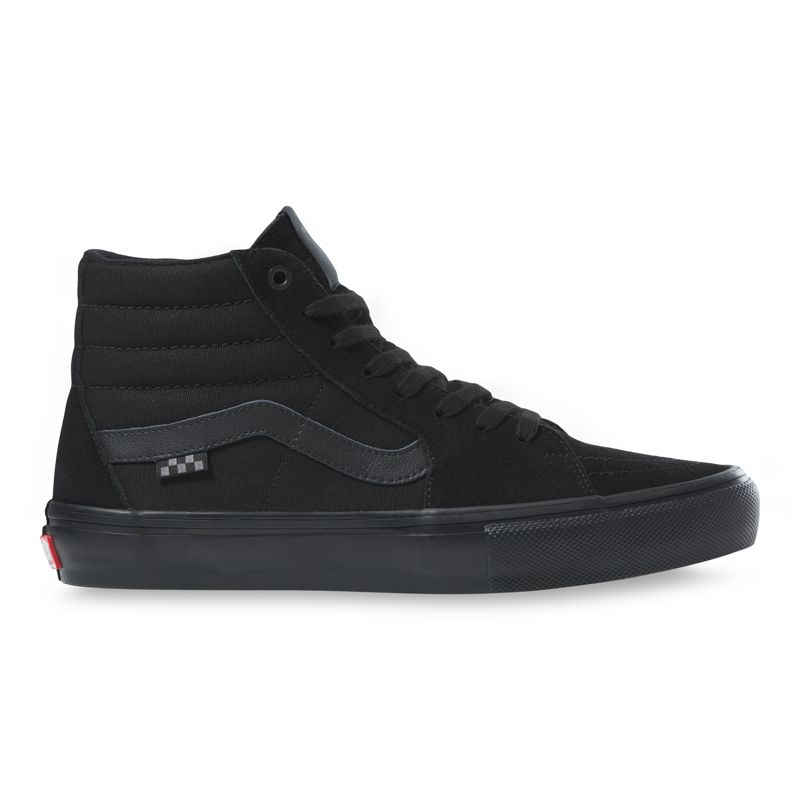 Altos Vans Skate Sk8 Hombre Negros | Mexico-ETO023561