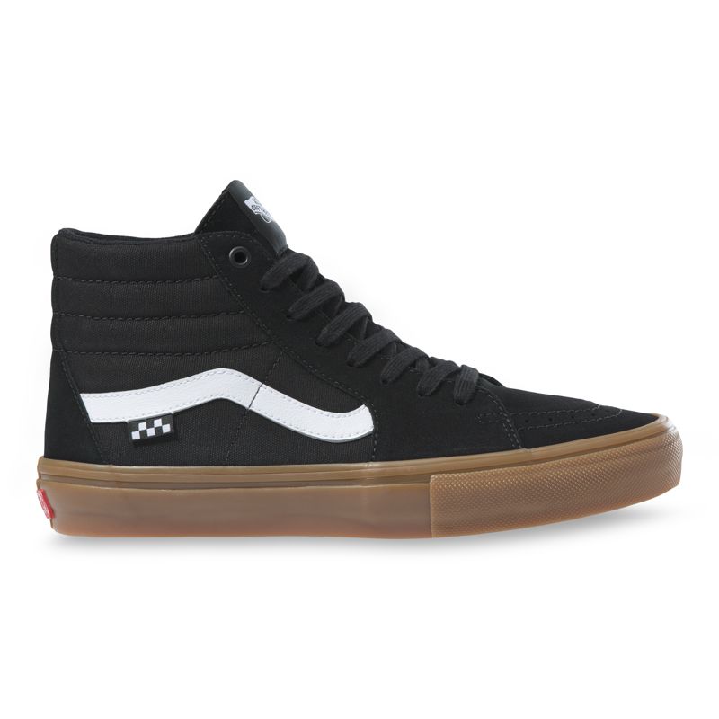 Altos Vans Skate Sk8 Hombre Negros | Mexico-UQG697321