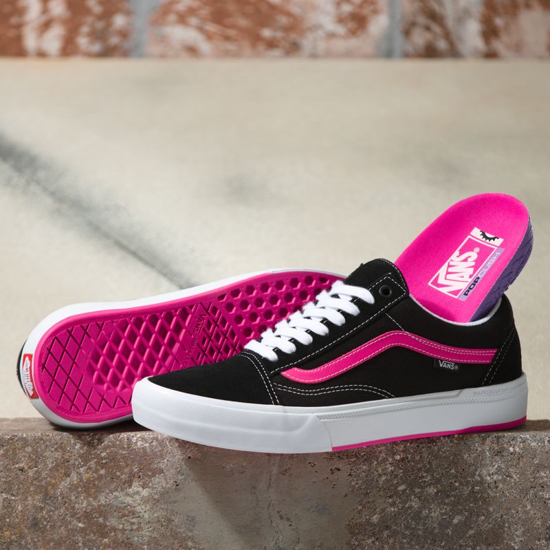 BMX Vans BMX Old Skool Hombre Negros Rosas | Mexico-VEP814253