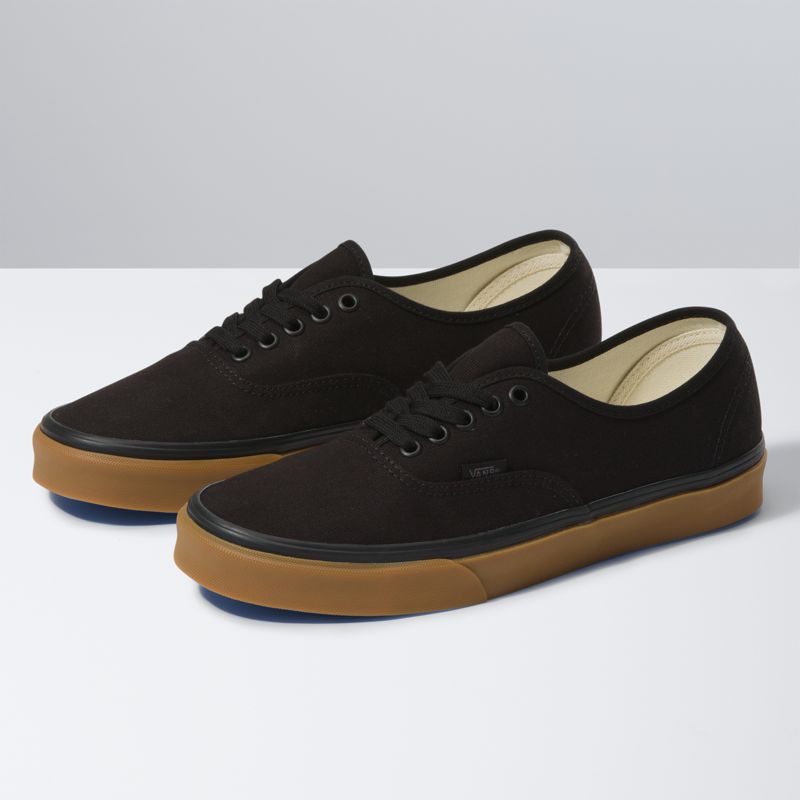 Bajos Vans 12 Oz Lona Authentic Mujer Negros | Mexico-EIG692875