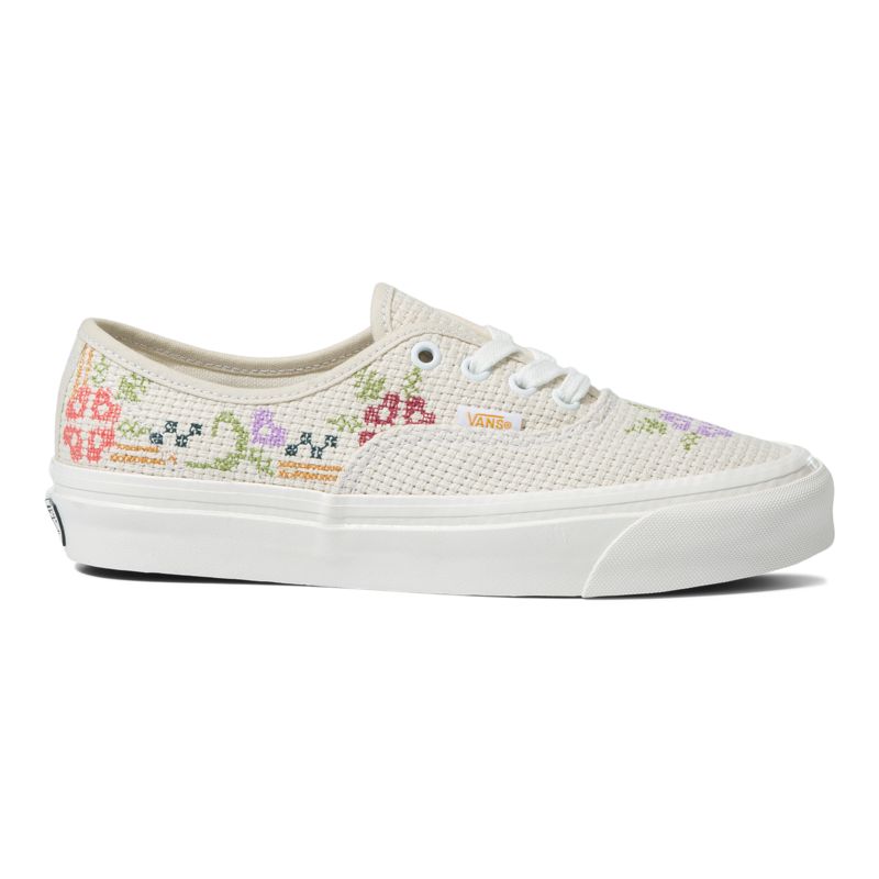 Bajos Vans Authentic 44 DX Hombre Blancos | Mexico-MAT891240