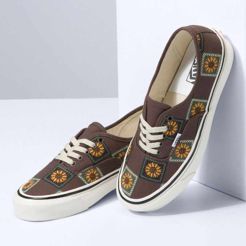 Bajos Vans Authentic 44 DX Hombre Chocolate | Mexico-PCH514763