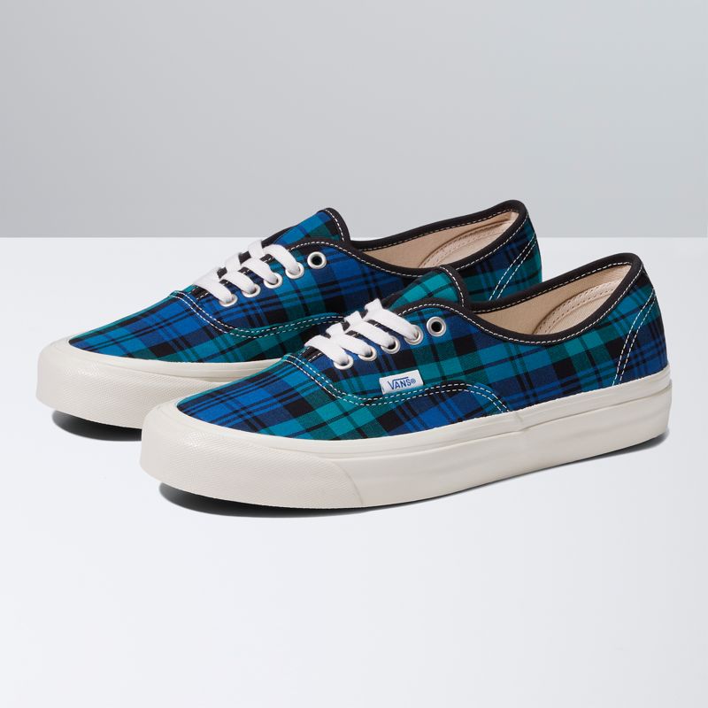 Bajos Vans Authentic 44 DX Mujer Negros Azules | Mexico-ECG482679