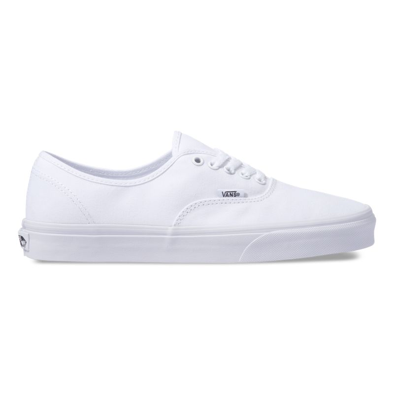 Bajos Vans Authentic Anchos Hombre Blancos | Mexico-GXP427519