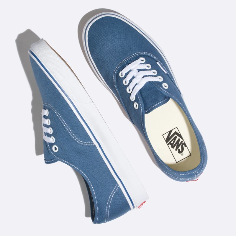 Bajos Vans Authentic Hombre Azul Marino | Mexico-NRQ168902