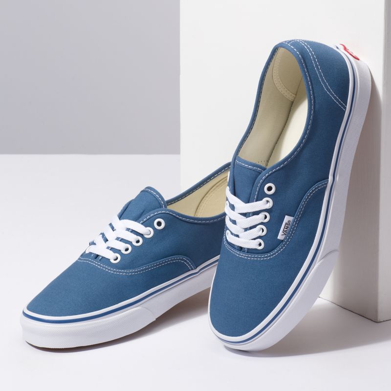 Bajos Vans Authentic Hombre Azul Marino | Mexico-NRQ168902