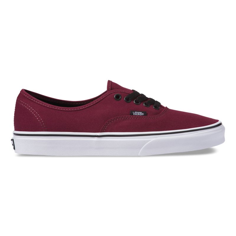 Bajos Vans Authentic Hombre Azul Rey Rojos Negros | Mexico-XHO791056