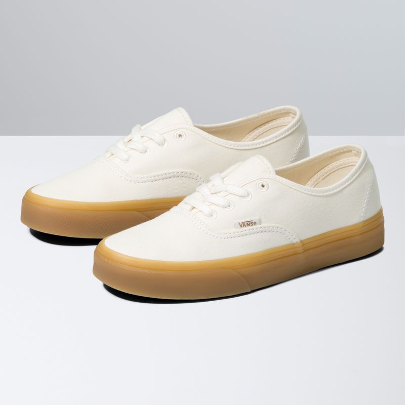 Bajos Vans Authentic Hombre Blancos | Mexico-EWM632489