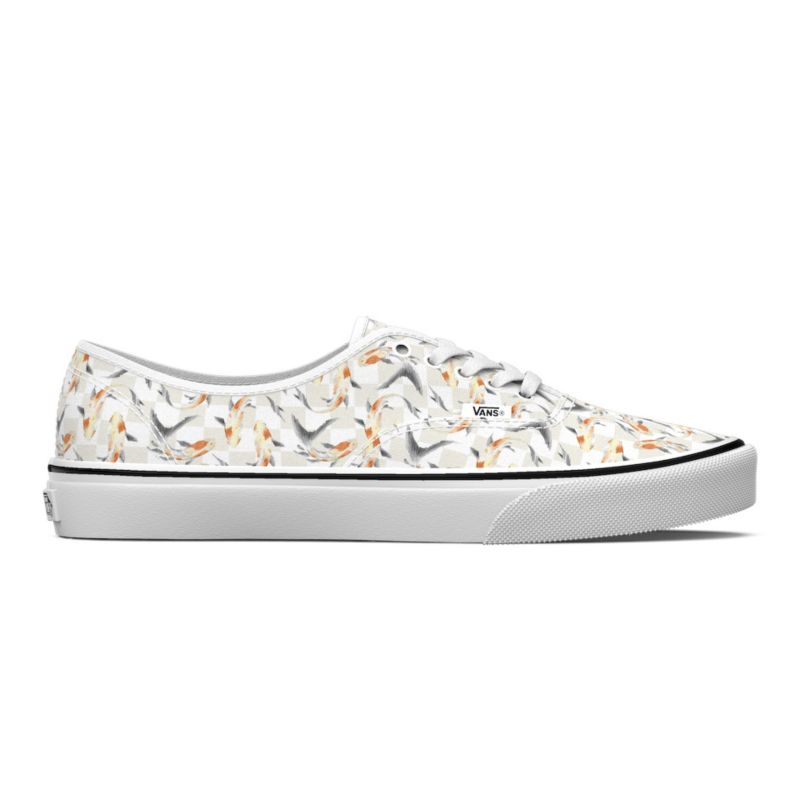 Bajos Vans Authentic Hombre Blancos | Mexico-WRK721493