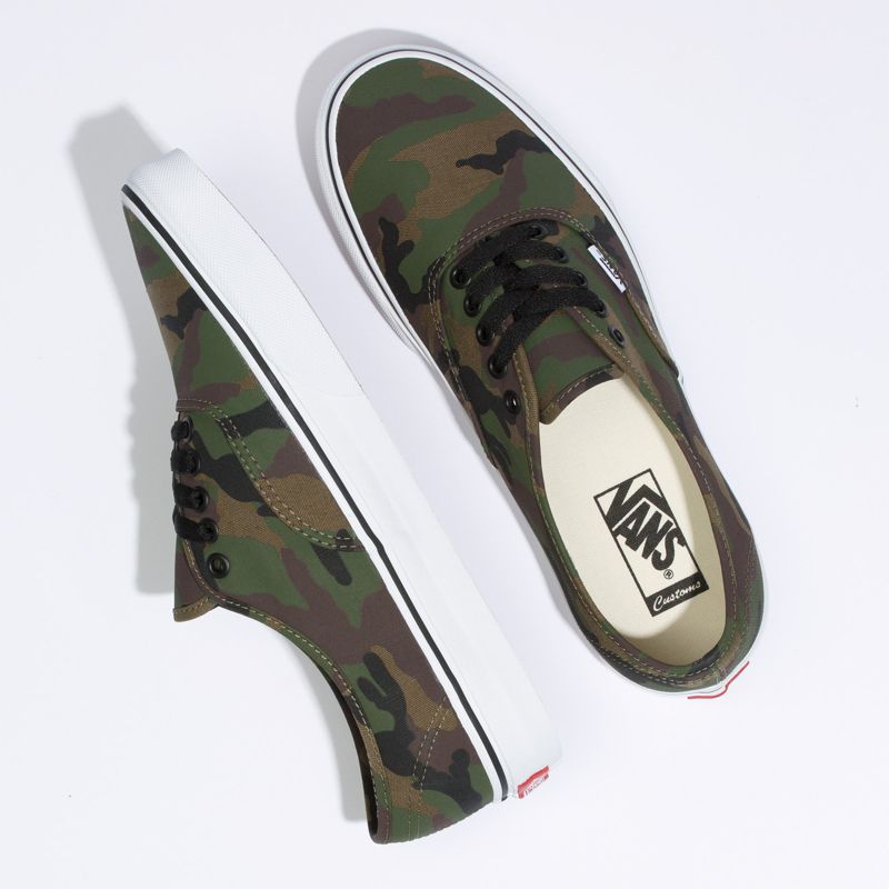 Bajos Vans Authentic Hombre Camuflados | Mexico-UBQ198435