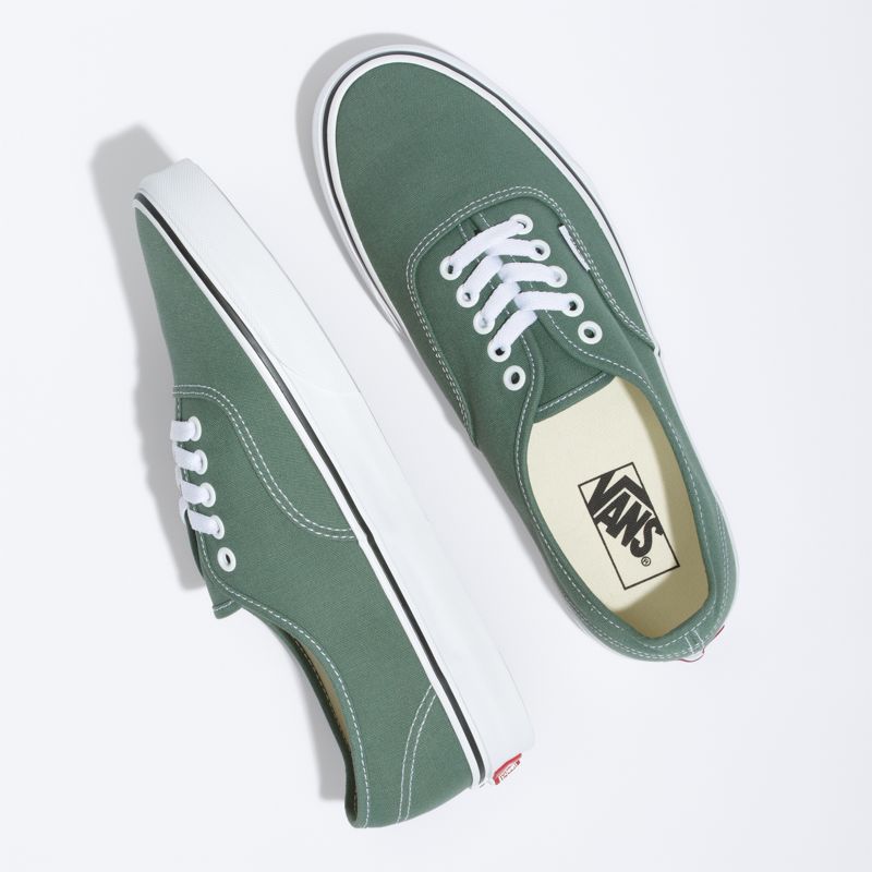 Bajos Vans Authentic Hombre Verdes | Mexico-CGZ628490