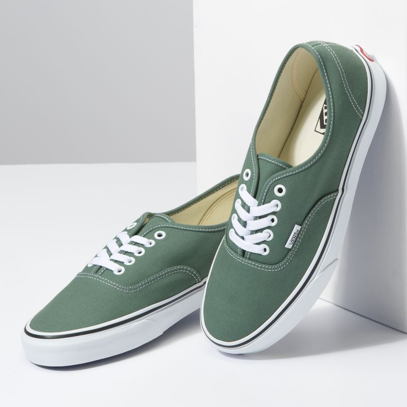 Bajos Vans Authentic Hombre Verdes | Mexico-CGZ628490