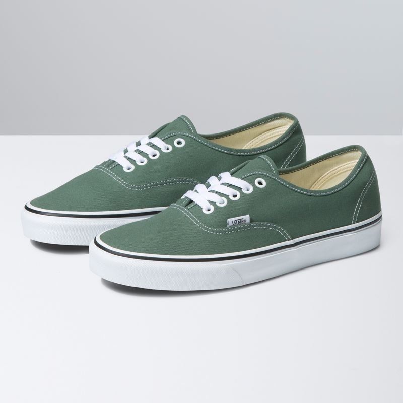 Bajos Vans Authentic Hombre Verdes | Mexico-CGZ628490