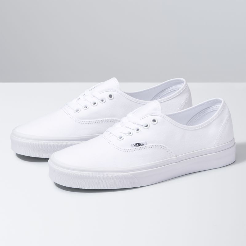 Bajos Vans Authentic Mujer Blancos | Mexico-BIT617309