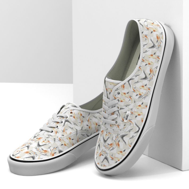 Bajos Vans Authentic Mujer Blancos | Mexico-STY514078