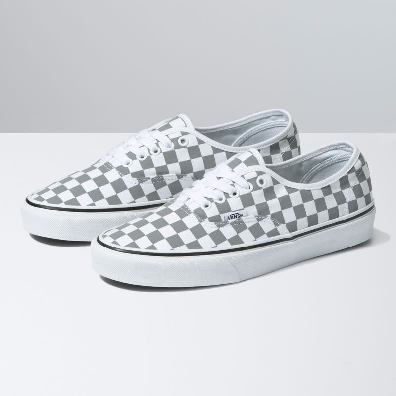 Bajos Vans Authentic Mujer Blancos Negros | Mexico-ZVJ514832