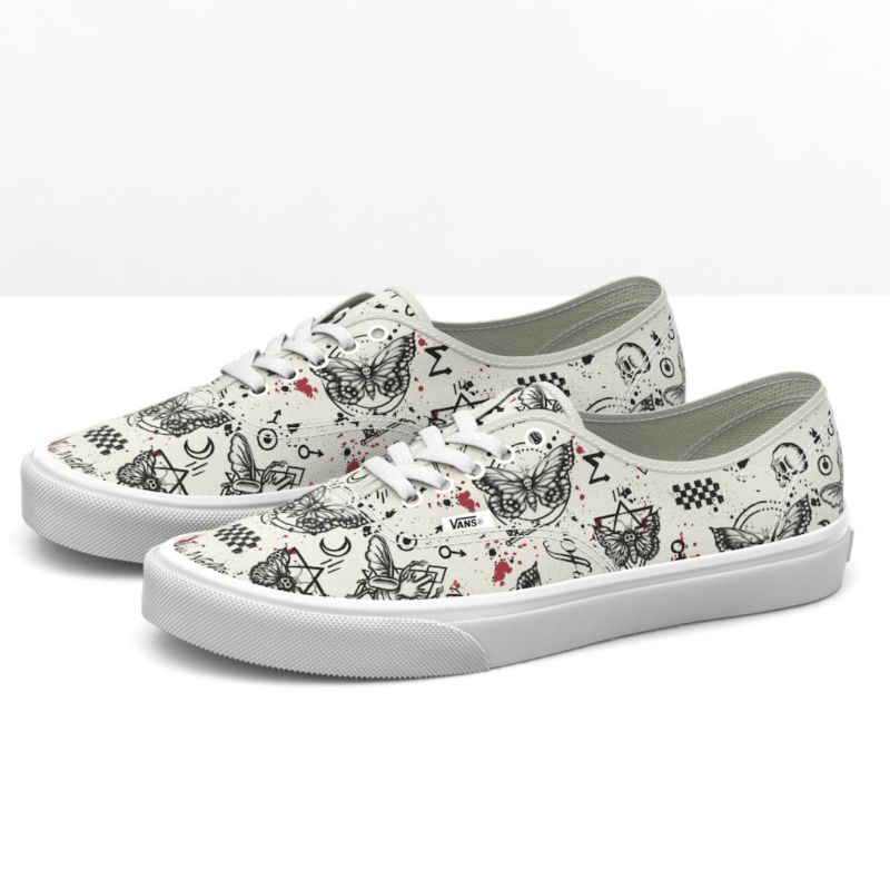 Bajos Vans Authentic Mujer Negros | Mexico-WXA092753