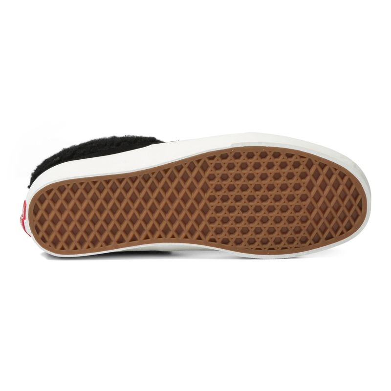 Bajos Vans Authentic Sherpa Mujer Negros | Mexico-GBX603948