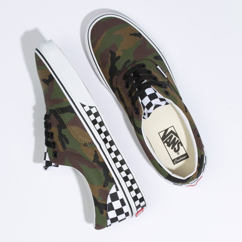 Bajos Vans Checkerboard Era Hombre Camuflados | Mexico-FUB984607