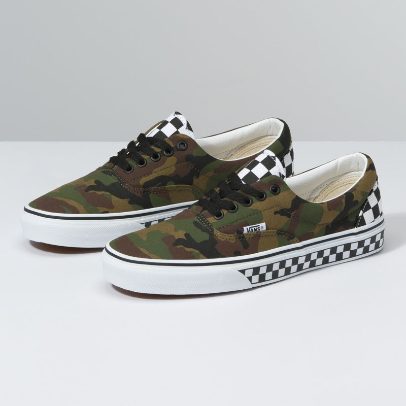 Bajos Vans Checkerboard Era Hombre Camuflados | Mexico-FUB984607